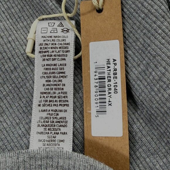 SKIMS Soft Lounge Robe Team USA Heather Gray 4X - Picture 11 of 12